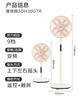 美的（Midea）【幸運草安睡風(fēng)扇SE】直流變頻輕音家用立式遙控電風(fēng)扇柔風(fēng)落地扇臺式桌面大風(fēng)量一級能效輕羽扇 曬單實(shí)拍圖