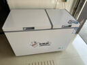 北極熊（BEIJIXIONG）冰柜商用臥式大容量冷柜家用冷藏冷凍單雙溫展示柜銅管部件 438雙溫【一級能效 升級銅管部件】 曬單實(shí)拍圖