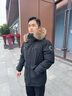 波司登極寒鵝絨大毛領(lǐng)25年冬羽絨服男女情侶同款寬松極寒加厚外套 曬單實(shí)拍圖