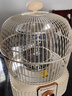 萬寶取暖器小太陽家用鳥籠式烤火爐臥室電熱扇節(jié)能省電小型電暖器電烤爐速熱 奶油色【碳晶盤】無極調(diào)溫 曬單實拍圖