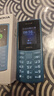 NOKIA新105 4G 全網(wǎng)通移動(dòng)聯(lián)通電信 老人老年按鍵直板學(xué)生兒童備用戒網(wǎng)手機(jī) 雙卡雙待  藍(lán)色 曬單實(shí)拍圖