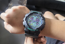 卡西歐（CASIO）男士手表 G-SHOCK變色龍防震防水運動(dòng)學(xué)生石英腕表 青少年高中生 GA-100BL-1ADR 曬單實(shí)拍圖
