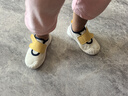 卡特兔學(xué)步鞋嬰兒機能鞋秋季童鞋入園室內鞋寶寶幼兒園小白鞋子X(jué)3CE026 曬單實(shí)拍圖