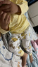 舒貝怡嬰兒衣服兒童內衣套裝純棉春秋睡衣寶寶秋衣秋褲分體家居服黃100 曬單實(shí)拍圖