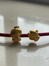 周生生黃金轉(zhuǎn)運(yùn)珠Charme寶貝文化祝福招財(cái)福貓不含繩92307C 曬單實(shí)拍圖