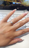 喜鉆雪心印記鉆戒鉑金鉆石戒指女克拉效果求婚結(jié)婚鉆戒送女友生日禮物 【現(xiàn)貨推薦】鉑金13分 曬單實(shí)拍圖