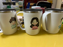  304不銹鋼漱口杯一家三口四口刷牙杯親子牙刷杯兒童洗漱杯牙缸杯 曬單實拍圖