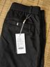 羅蒙（ROMON）休閑褲男夏季新款九分褲男士修身直筒薄款褲子男生寬松 黑色九分褲 31 /建議120-130斤 曬單實(shí)拍圖
