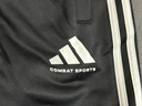 阿迪達斯 （adidas）長(cháng)褲男秋季寬松透氣直筒褲跑步運動(dòng)防風(fēng)休閑褲 黑白 XL 曬單實(shí)拍圖