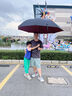 慕妮薇德國超大雙層自動雨傘加大加厚加固抗風暴雨專用長柄雙人三人男士 124CM氣質黑【標準1-2人*10骨 】 曬單實拍圖
