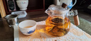 憶壺茶泡茶壺玻璃茶水分離茶具高硼硅沖茶器辦公家用耐熱小茶壺一人用 曬單實(shí)拍圖