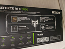 影馳 GeForce RTX 5060 金屬大師 V2 黑金 OC DLSS 4 電競游戲設計剪輯直播娛樂(lè )AI本地部署電腦顯卡 曬單實(shí)拍圖