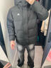 adidas 拒水防潑防風(fēng)保暖鴨絨羽絨服面包服男女同款阿迪達斯官方   黑色   XL 曬單實(shí)拍圖
