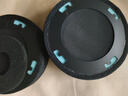 墨頓 適用于愛(ài)科技AKG K701耳罩Q701 K702頭戴式耳機套K612Pro K712 K601包耳式圓形耳墊海綿套配件 黑色足球網(wǎng)一對【送調音棉】 曬單實(shí)拍圖