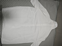 妙奕嘉白襯衫女短袖白色襯衣女士新款洋氣輕奢高級感夏季女裝通勤風(fēng)上衣 純白韓版基礎(chǔ)款短袖襯衣 L 【建議85-110斤】 曬單實拍圖