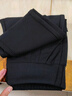 黛姿茹通勤上班穿休閑褲女秋季2025新款西裝褲女工裝褲寬松遮胯哈倫褲 黑色九分/松緊腰 XL (29) 推薦115-125斤 曬單實(shí)拍圖