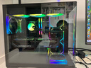 喬思伯（JONSBO）D300黑色 MATX機(jī)箱（無立柱曲面海景房/360冷排/ATX電源/10風(fēng)扇位/Type-c Gen2 10Gbps+） 曬單實(shí)拍圖