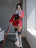 班貝智云纓cos服王者榮耀cosplay游戲動(dòng)漫周邊角色扮演二次元卡通c服 云纓COS服+手套+飄帶頭飾+腰封+假發(fā) L- 建議體重-90-105 曬單實(shí)拍圖