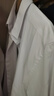 羅蒙短袖襯衫男2025春夏季薄款抗皺免燙上班工裝襯衫青年男白襯衣 白色短袖 1件 2XL 41碼 130-150斤 曬單實拍圖