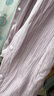 婧麒（JOYNCLEON）新生嬰兒衣服夏季連體衣純棉爬服哈衣寶寶春秋居家衣服四季童裝 小房子藕粉 73cm 【6-9個月，體重7.2-9kg】 曬單實拍圖