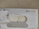 烏斯京（WOLSGIN）一次性手套丁腈手套100只中碼橡膠食品級加厚耐用廚房防護(hù)丁晴白 曬單實(shí)拍圖