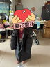 保姆鵝 兒童羽絨服男童女童長款過膝加厚外套中大童保暖防風(fēng)冬裝 炭黑 130 曬單實拍圖