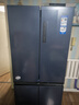 海爾（Haier）冰箱四開(kāi)門(mén)406升鮮派系列十字對開(kāi)門(mén)70CM寬冰箱變頻節能新一級大容量?jì)粑侗ｕr以舊換新補貼 406升星石藍+70厘米寬+精儲母嬰空間 曬單實(shí)拍圖