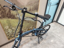 大行（DAHON）D9折疊自行車20英寸9速鋁合金車架男女運(yùn)動(dòng)碟剎款折疊車ECA093 消光蘭 曬單實(shí)拍圖