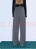 三彩2025冬季新款休閑長(cháng)褲寬松闊腿褲格雷系女 曬單實(shí)拍圖