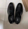 海瀾之家HLA皮鞋男士商務(wù)休閑系帶德比正裝鞋子男H135/H171 黑色41 曬單實拍圖