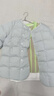 戴維貝拉（DAVE＆BELLA）童裝女童羽絨內膽男童羽絨服兒童冬裝90絨保暖衣服幼兒寶寶上衣 灰綠【DB15316】 120 cm（建議身高110-120cm） 曬單實(shí)拍圖