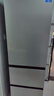 海爾（Haier）310升風(fēng)冷無(wú)霜三開門多門家用小冰箱小型宿舍租房一級(jí)能效節(jié)能BCD-310WGHD3E7WV(銀) 曬單實(shí)拍圖