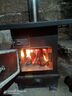 河洛颶風(fēng)家用取暖爐柴火爐燃煤炭爐子農村燒柴爐燒煤燒碳爐柴火灶室內升溫 柴煤兩用取暖爐 曬單實(shí)拍圖