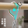 佳幫手晾衣架多夾子曬襪子神器鋁合金晾曬架陽(yáng)臺(tái)家用多功能曬內(nèi)衣夾26夾 曬單實(shí)拍圖