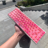 機械蜂Hacker 68Lite【國補立減15%】電競磁軸鍵盤(pán) 8K回報率 鋁坨坨客制化 Gasket結構全鍵熱拔插CNC 桃晶磁軸-麥旋風(fēng) 曬單實(shí)拍圖