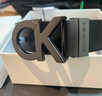 Calvin Klein Jeans男士商務(wù)休閑雙面用ck字母金屬扣孔腰帶節日禮物HC0593 曬單實(shí)拍圖