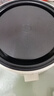 CLITON迷你摩卡壺電熱爐電陶爐煮咖啡煮茶器圍爐煮茶爐加熱爐圓邊米白色 曬單實(shí)拍圖