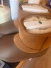 UGG【明星同款】冬季男女同款迷你脆皮泡芙雪地靴1158370 CHE | 栗色 37 曬單實(shí)拍圖