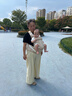 抱抱熊嬰兒背帶腰凳寶寶遛娃抱娃神器前抱式多功能新生兒四季通用背嬰帶 V29云感蘋(píng)果金【Pro旋鈕款】 曬單實(shí)拍圖