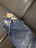 Levi's李維斯25年秋冬新款男士美式復古Clean Fit557直筒牛仔褲 品月藍 32 (32) 曬單實(shí)拍圖