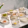 冠樸景德鎮(zhèn)碗碟套裝家用碗具整套陶瓷餐具碗盤(pán)喬遷簡(jiǎn)約碗筷盤(pán)子碗組合 玉白描棕10人食(湯碗配置) 45件套 曬單實(shí)拍圖