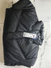 森馬（Semir）梅花系列羽絨服男PU仿皮衣冬情侶外套厚款 黑色(灰鴨絨)90001 XL 曬單實(shí)拍圖