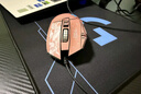 羅技（G） G502 HERO主宰者 有線鼠標(biāo) 游戲鼠標(biāo) 吃雞鼠標(biāo) 電競鼠標(biāo)宏編程可配重HERO引擎 禮盒送男友 G502H+阿貍貼紙+鼠標(biāo)墊+電競腳貼 曬單實(shí)拍圖