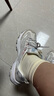 斯凱奇（Skechers）奶茶熊女鞋秋季厚底老爹鞋軟底百搭熊貓鞋休閑運動鞋149238 曬單實拍圖