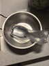 不銹鋼小吃碗兒輔食碗泡面碗防摔大號創(chuàng  )意個(gè)性碗泡面碗水果碗勺子 13cm雙耳碗+卡皮巴拉勺 曬單實(shí)拍圖
