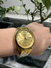 勞力士瑞士手表男士全自動(dòng)機械表商務(wù)高檔進(jìn)口金表十大品牌男表 全金金面-升級版原裝進(jìn)口 40mm直徑 曬單實(shí)拍圖