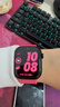 Apple/蘋(píng)果 Watch Series 10 智能手表GPS款46毫米亮黑色鋁金屬表殼黑色運動(dòng)型表帶M/L MX273CH/B 曬單實(shí)拍圖