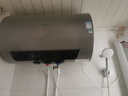 美的（Midea）80升玲瓏超薄雙膽扁桶電熱水器3300W家用一級能效鎂棒免換速熱凈膚F8033-UD5(HE)以舊換新國家補貼 曬單實(shí)拍圖