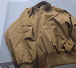 魯雅爾cleanfit美式飛行夾克男秋季潮牌穿搭短款棒球服重磅硬挺工裝外套 棕色常規(guī)款 XL 【建議120-140斤】 曬單實(shí)拍圖