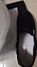 天美意男鞋一腳蹬懶人鞋耐穿休閑舒適外穿男布鞋新款 黑色 41 曬單實(shí)拍圖